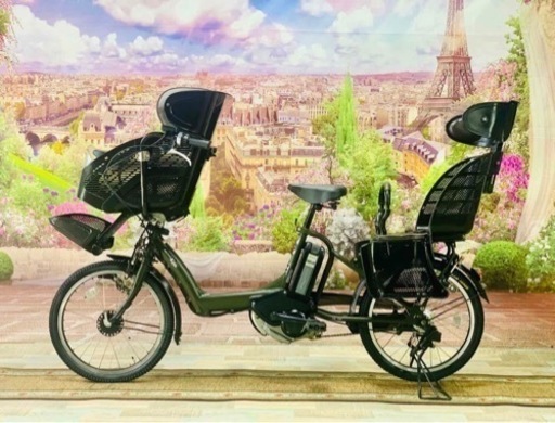 D33D電動自転車M77M/長生き8アンペア/保証/新品タイヤ/ヤマハ