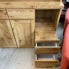 【愛品館 江戸川店】隈木工所 キッチンボード 食器棚 ID:151-007348-007