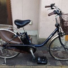 Panasonic [ViVi DX]26吋 電動アシスト自転車 8.0Ahバッテリー+充電器+ 