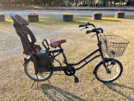 子供乗せ自転車　OGKチャイルドシート付き　非電動　ママチャリ