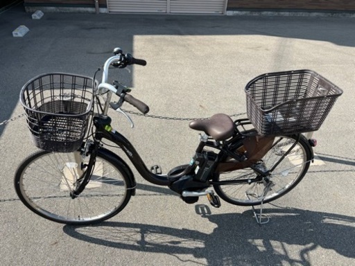 [引取中]26インチヤマハ新型電動アシスト自転車バッテリー12.3AH充電器付き