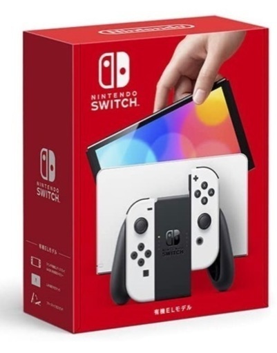 新品 未使用 Nintendo Switch(有機ELモデル) Joy-Con(L)/(R) ホワイト 2022/02/12