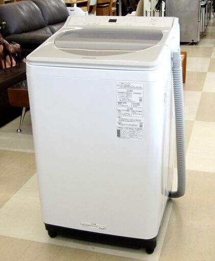 札幌市/清田区 Panasonic/パナソニック 全自動洗濯機 NA-FA100H8 2020年製 10.0kg 生活家電