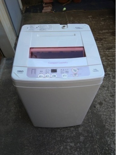 【お話し中】【中古品】AQUA 6.0kg 洗濯機