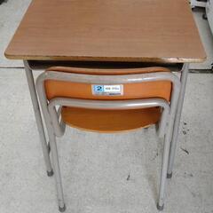 KOKUYO   学校机+椅子セット　60×40×70　使用感有り