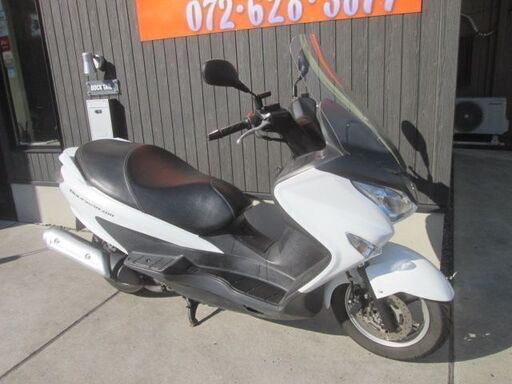 ★１７万円！バーグマン２００　ETC付き　セル１　実働車★スズキ　バーグマン　CH41A