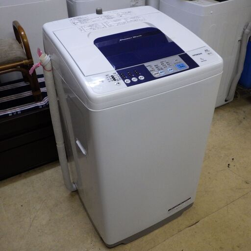 格安！店舗受け渡し可能 HITACHI　日立 全自動洗濯機 7kg NW-R702 2015年製 安心の一カ月動作保証♪