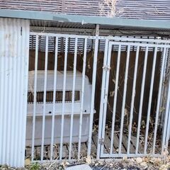 屋外用ドッグハウス　ドッグサークル　犬小屋　犬舎　バリケン　中型...