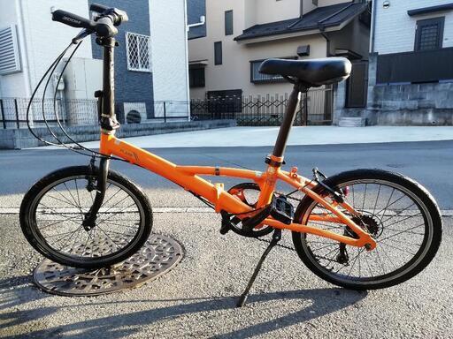 ダホンフレアFLARE DAHON 20インチ アルミ シマノ6速 折り畳み自転車　狭山市　引取限定