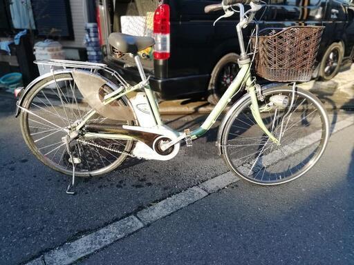 電動自転車　パナソニック リチウムビビ DX BE-END63G　5AH 26　狭山市引き取り限定