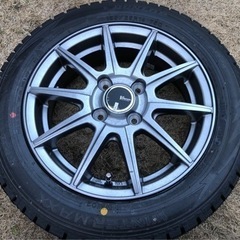 【取引済】新品 14インチ 冬タイヤ付 1本のみ 4.5J+45