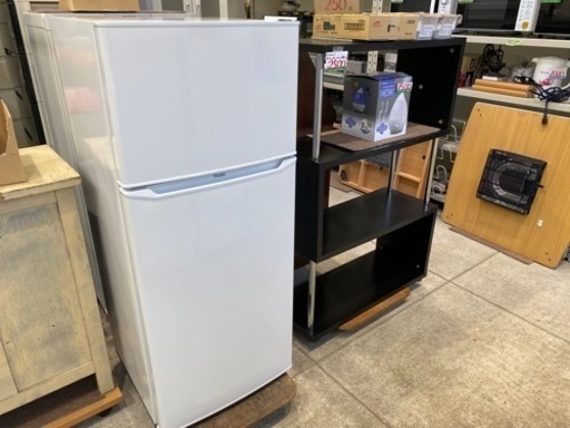 Haier 2018年製 2ドア 冷蔵庫 130L 中古 リサイクル品