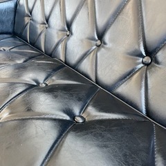 カリモク60 ロビーチェア　3P 3人掛け スタンダードブラック