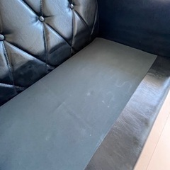 カリモク60 ロビーチェア　3P 3人掛け スタンダードブラック