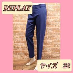 新品 秋冬/REPLAY/26/レディース ウール ストレッチテ...