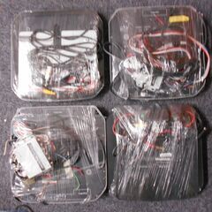 アルパイン製 フリップダウンモニター4台セット