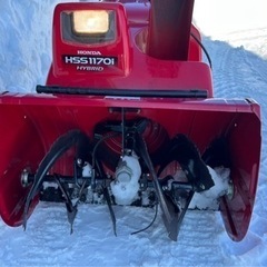 ハイブリッド除雪機☆HONDA☆ホンダスノーラ i☆HSS1170i☆11馬力☆電動シューター！即戦力☆無段階変速☆点検・実演済み☆