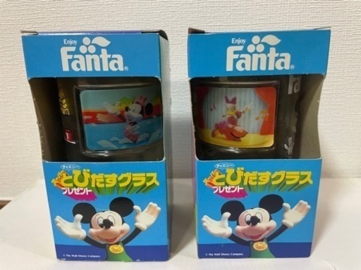 ディズニーグラス ファンタ とびだすグラス