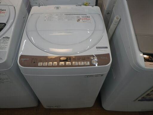 シャープ 7kg洗濯機 2020年製 ES-T712【モノ市場東浦店】41 - 生活家電