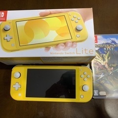 ニンテンドースイッチライトとモンハンライズ