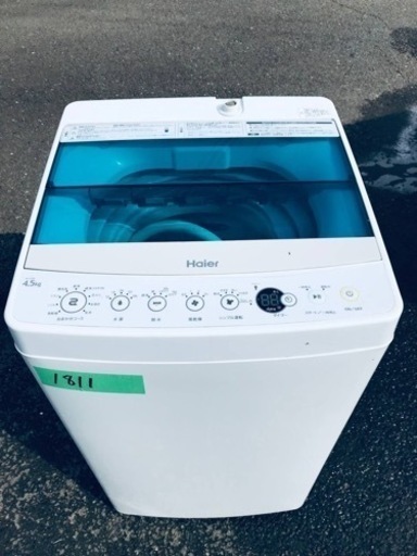 ✨2016年製✨1811番 Haier✨全自動電気洗濯機✨JW-C45A‼️