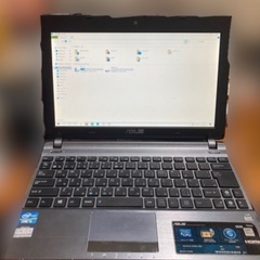 ノートパソコン ASUS U24A win10