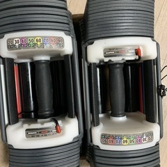 可変式ダンベル40キロ×2  インクラインベンチ