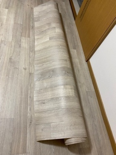 お譲り先決定しました サンゲツ クッションフロア 約3メートル タンザオーク Sono 池田の家具の中古あげます 譲ります ジモティーで不用品の処分