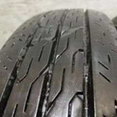 BS ECOPIA R680 165R14LT 6PR 14インチ 夏タイヤ 4本 2019年製 バリ溝