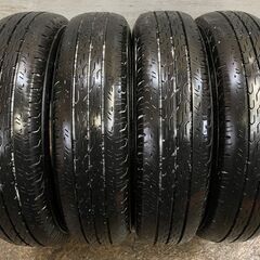 BS ECOPIA R680 165R14LT 6PR 14インチ 夏タイヤ 4本 2019年製 バリ溝