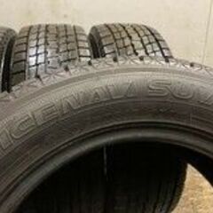 GOODYEAR ICENAVI SUV 225/60R18 18インチ スタッドレス 4本 2019年製 バリ溝 エクストレイル レクサスNX等　(MTM150) クレジットカード QRコード決済可能
