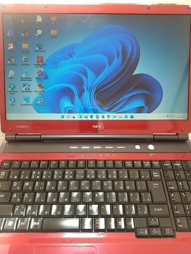 爆速　新品SSD240GB　Core i5　正式版 Windows11【NEC LAVIE PC-LL750WG6R】/メモリ4GB/Office2019/DVDドライブ