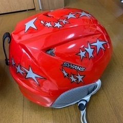 【ネット決済】子供用ヘルメット　レッド