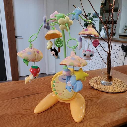 Tomy やわらかガラガラメリー デラックス ディズニーキャラクターズ まっち 久里浜のベビー用品 おもちゃ の中古あげます 譲ります ジモティーで不用品の処分