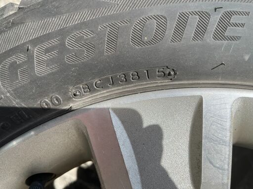 スタッドレス デリカ純正ホイール+ブリザックDM-V2 225/55R18 