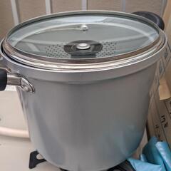 電磁調理器用　パスタ茹で鍋