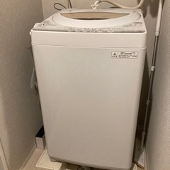 東芝 5.0kg 全自動洗濯機　TOSHIBA AW-5G2-W