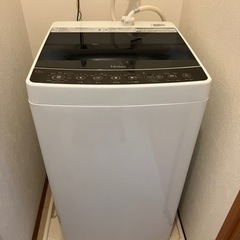 【ネット決済】Haierの洗濯機　容量4.5kg