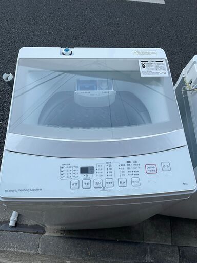 ●23区及び周辺地域に無料で配送、設置いたします●ニトリ　洗濯機 NTR-60　6キロ　2019年製●NIT-5A