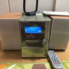 KENWOOD  CD,MD,カセット　コンポ