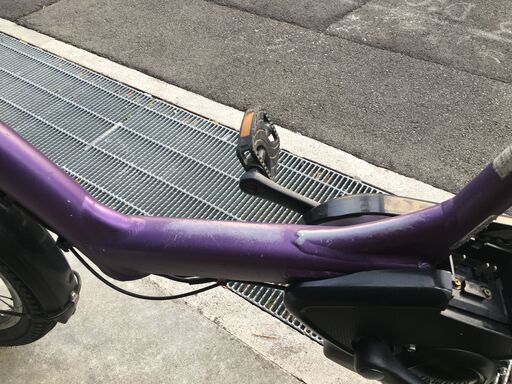 地域限定送料無料 バッテリー新品 ヤマハ キッスミニ 三人乗り