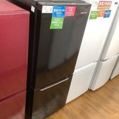 安心の1年保証 Hisense 2ドア冷蔵庫 HR-D15CB 2020年製 150L