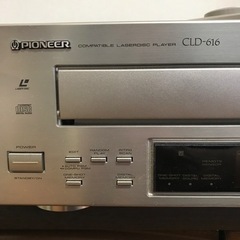 パイオニアレーザーディスクCLD616+マクロスメモリアルボックス