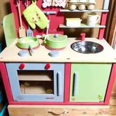  ジャノー＆マザーガーデン:木製キッチンと小物セット