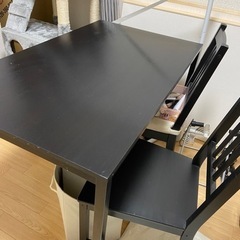 IKEA テーブル イス セット