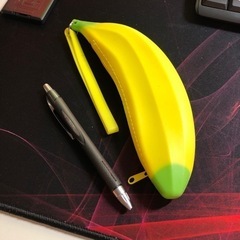 バナナ 筆箱 ペン付き