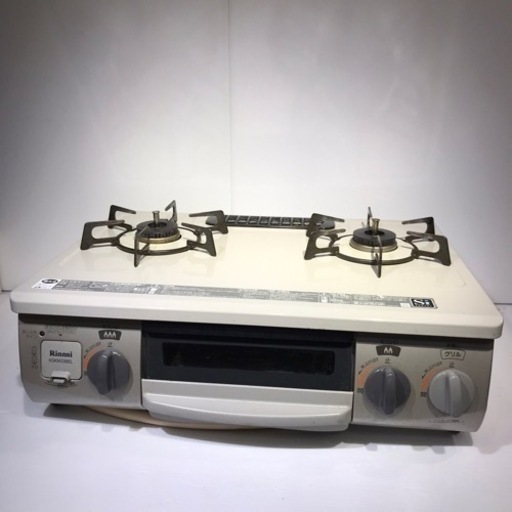 #6074 都市ガス リンナイ 水無し片面焼グリルガスコンロ KGKM33BEL