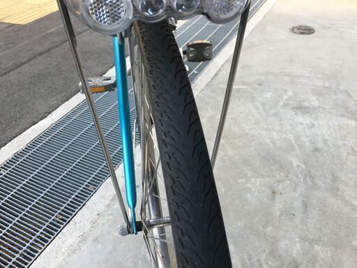 地域限定送料無料 ブリヂストン シスタ 新基準 子供乗せ 青系 ナチュラ