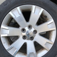 【デリカオーナー必見！　18インチ　バリ山　夏タイヤ高年式　お値下げ可能】