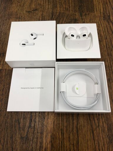 【愛品館江戸川店】Apple　AirPods 第3世代　MME73J/A　ID：132-011352-007